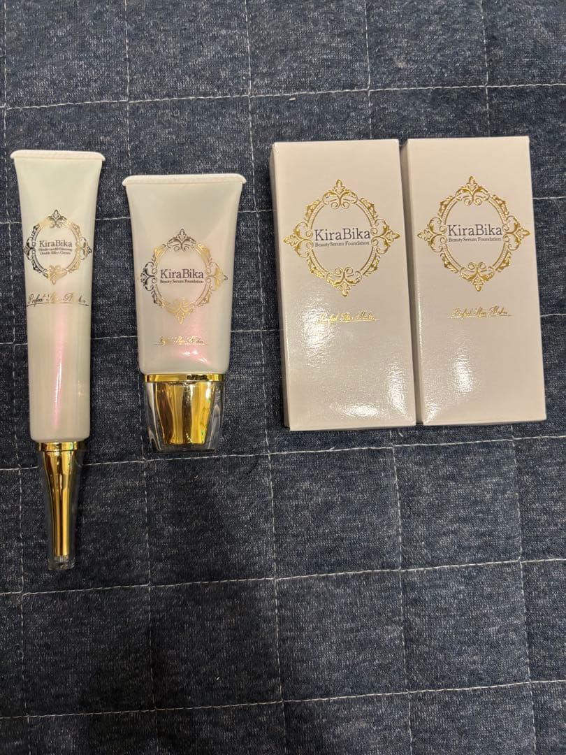 KiraBika ファンデ&薬用クリーム　計4本セット