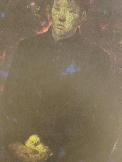 森脇正人、【過ぎし日】、希少な額装用画集より、新品額装付