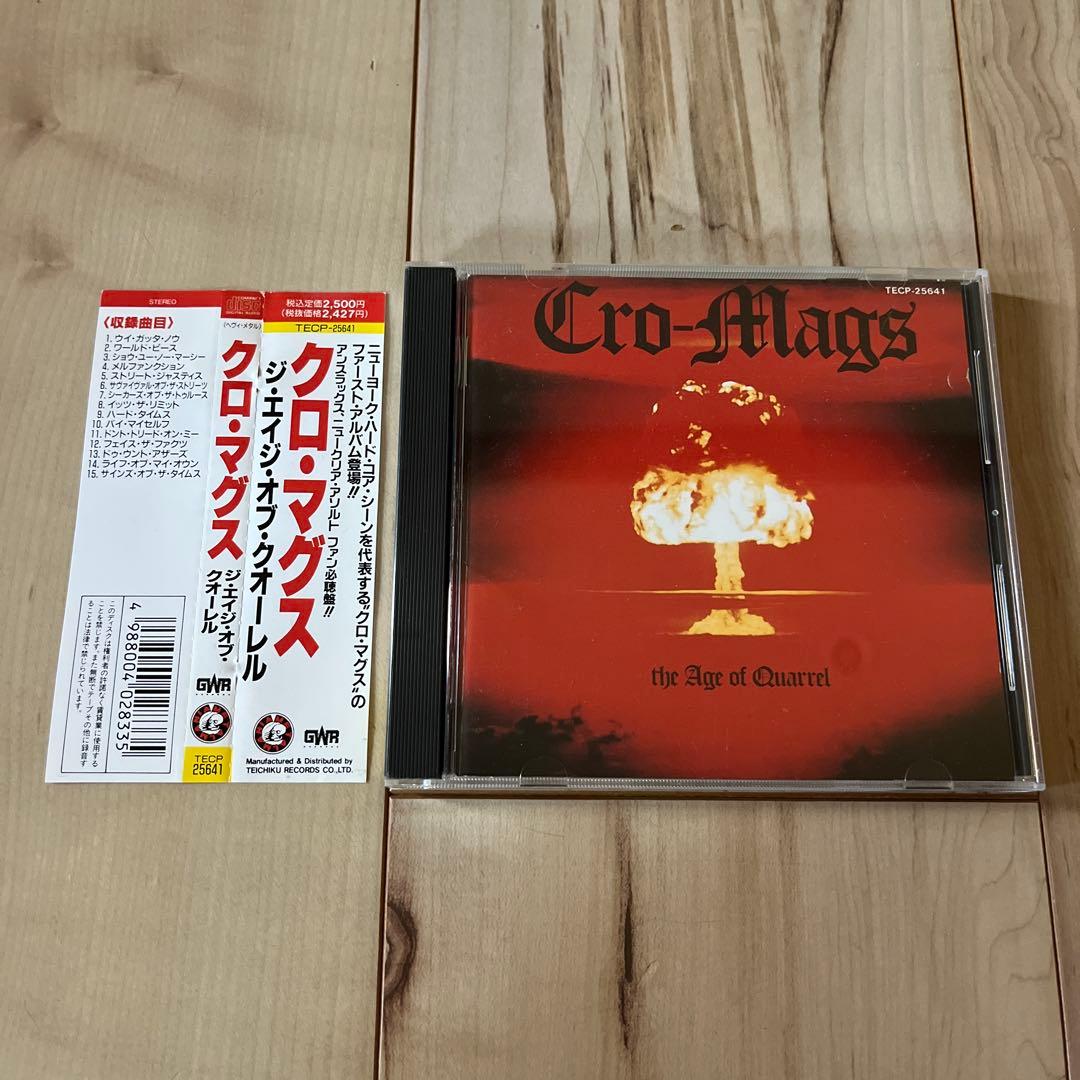 Cro-Mags / The Age Of Quarrel 国内盤