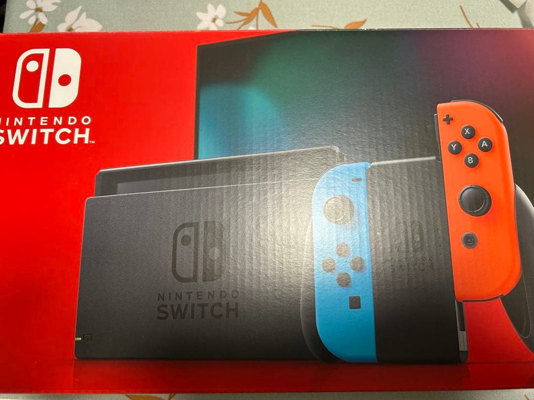 [美品]Nintendo Switch 本体 青/赤