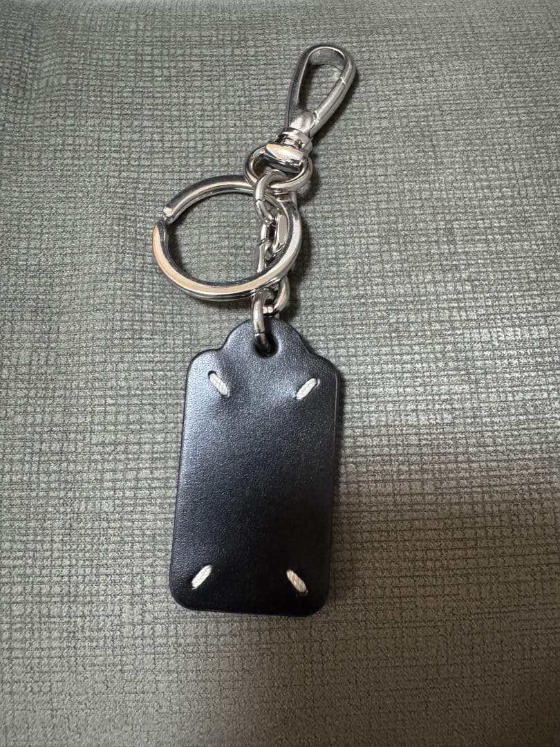Maison Margiela TAG KEY RING SMALL ブラック