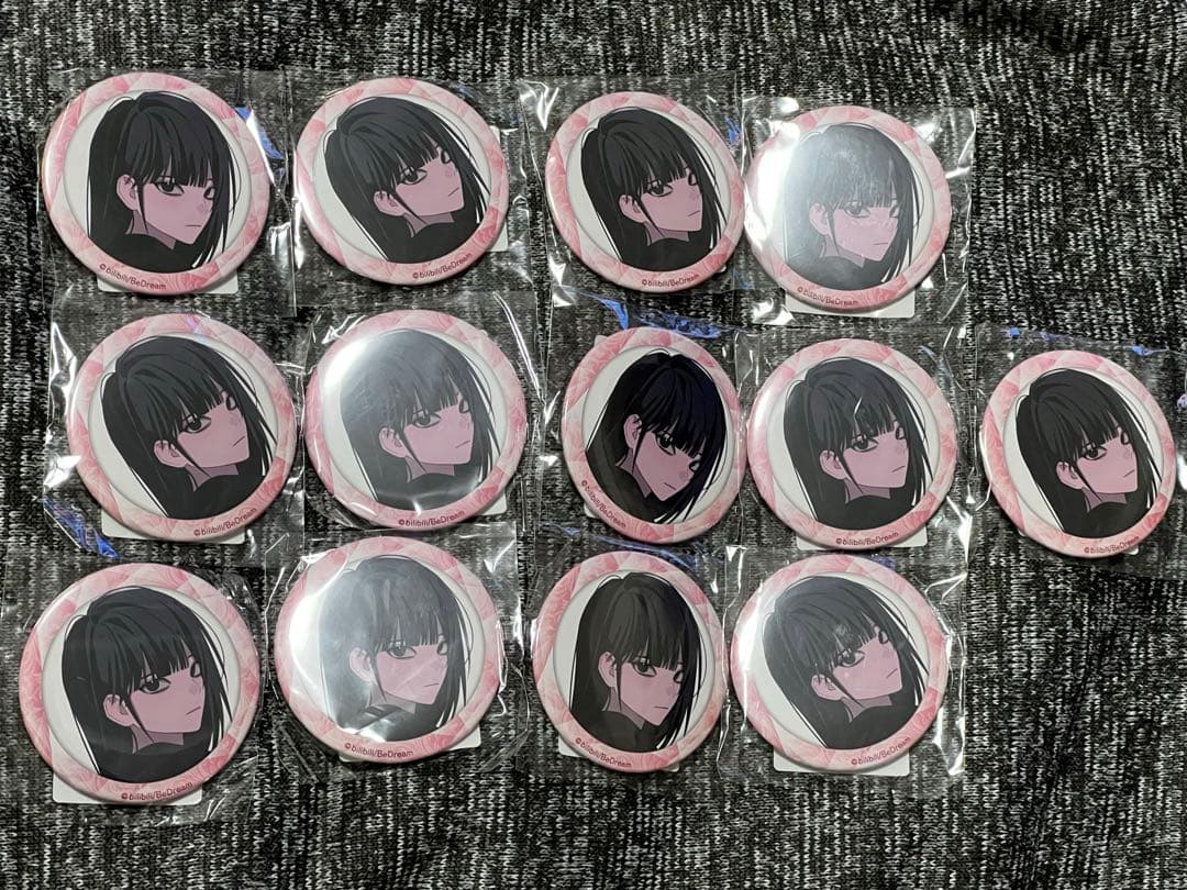 時光代理人 くじ引き堂 E賞 缶バッジ リン 13個セット