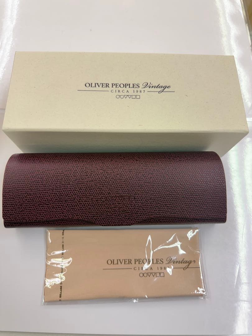 OLIVER PEOPLES Ashton メガネ　サングラス　専用ケース　箱付