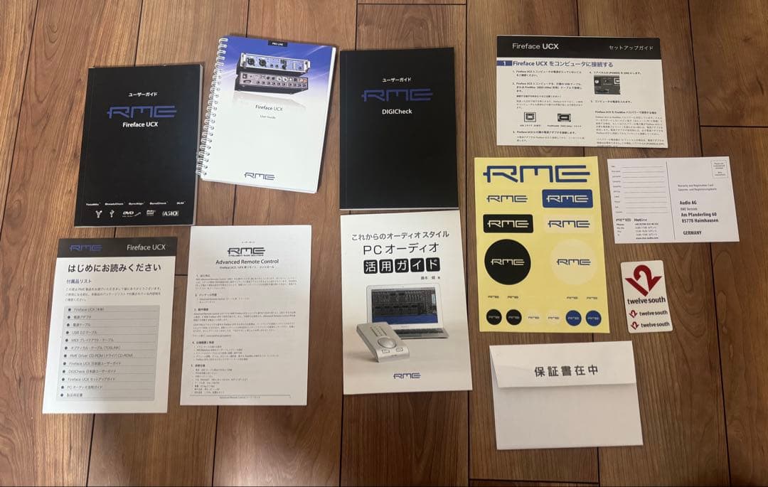 【最終値下】RME Fireface UCX オーディオインターフェイスARC付