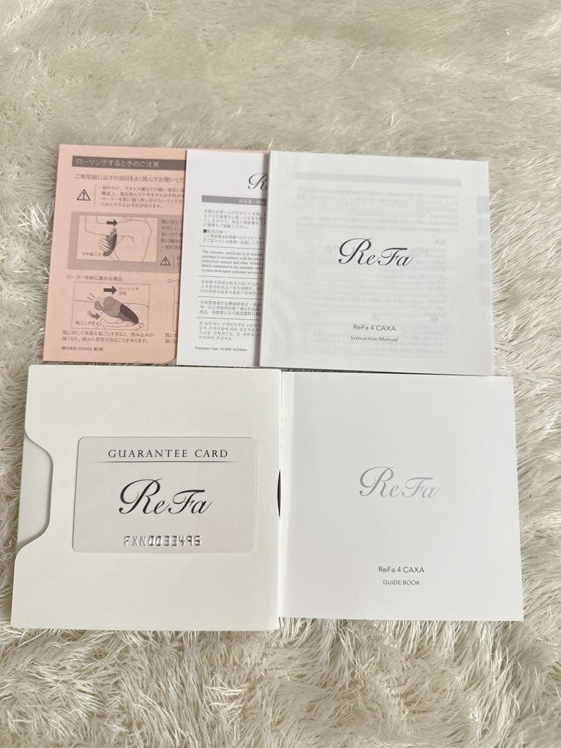 美品 ReFa 4CAXA リファ フォーカッサ　美顔器 ローラー