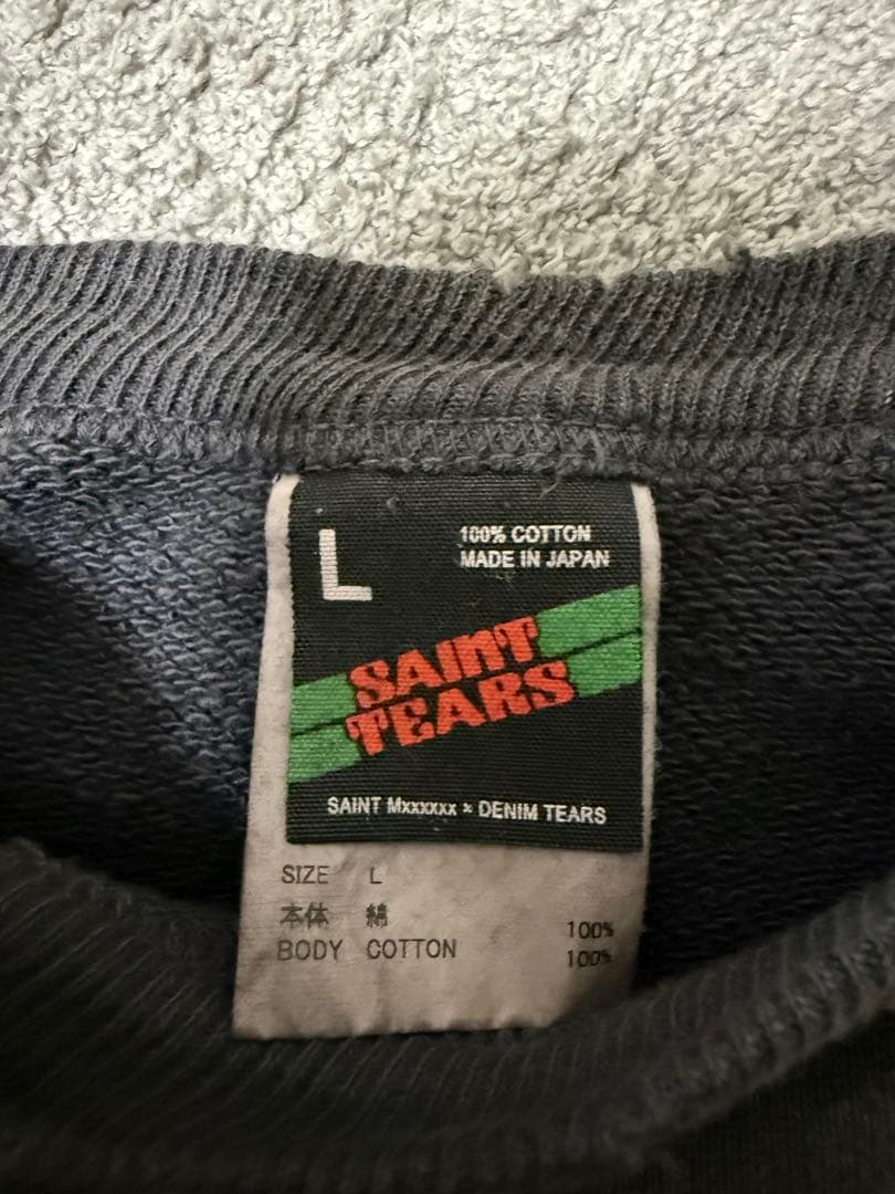 SAINT TEARS グレー スウェット L