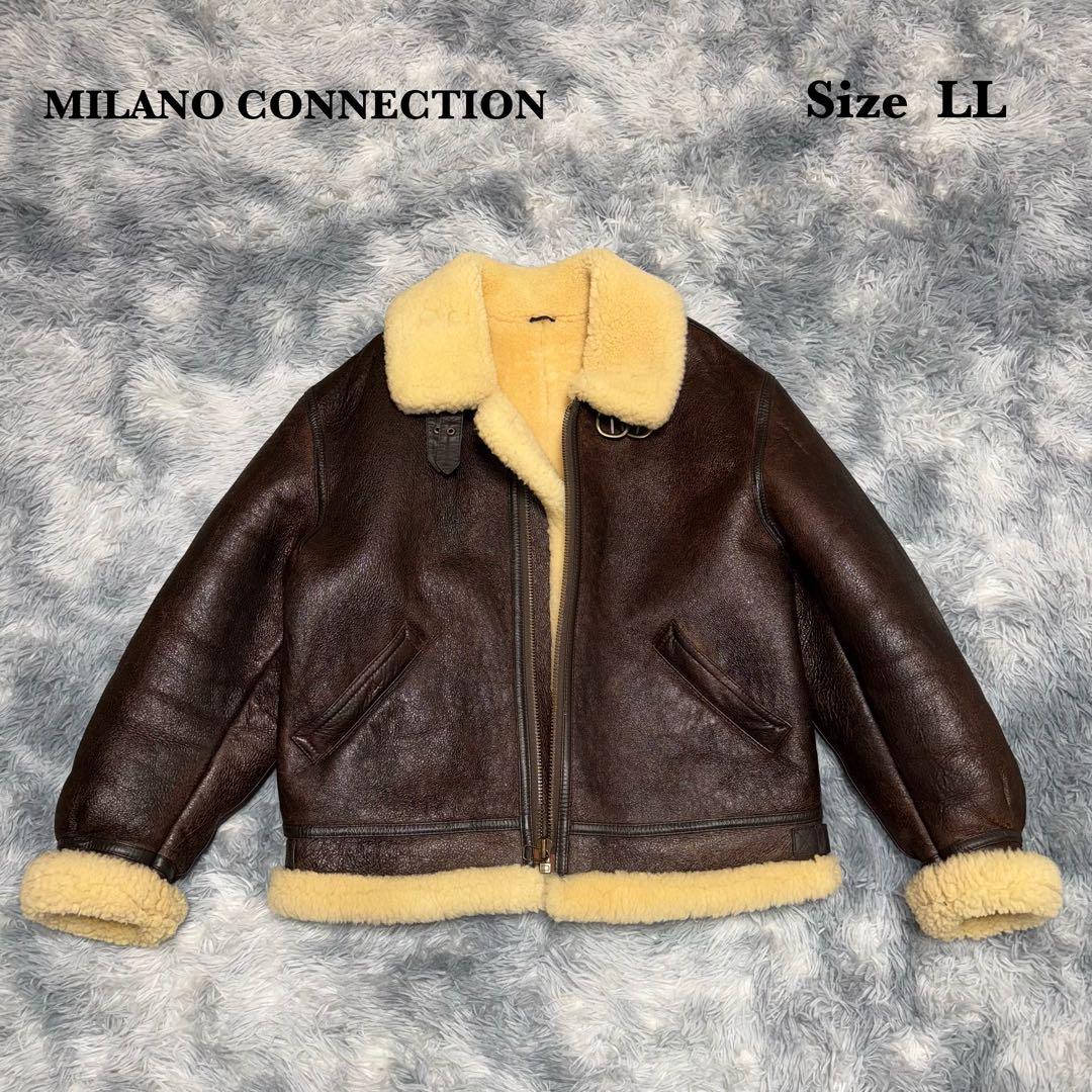 美品 MILANO CONNECTION B-3 フライトジャケット