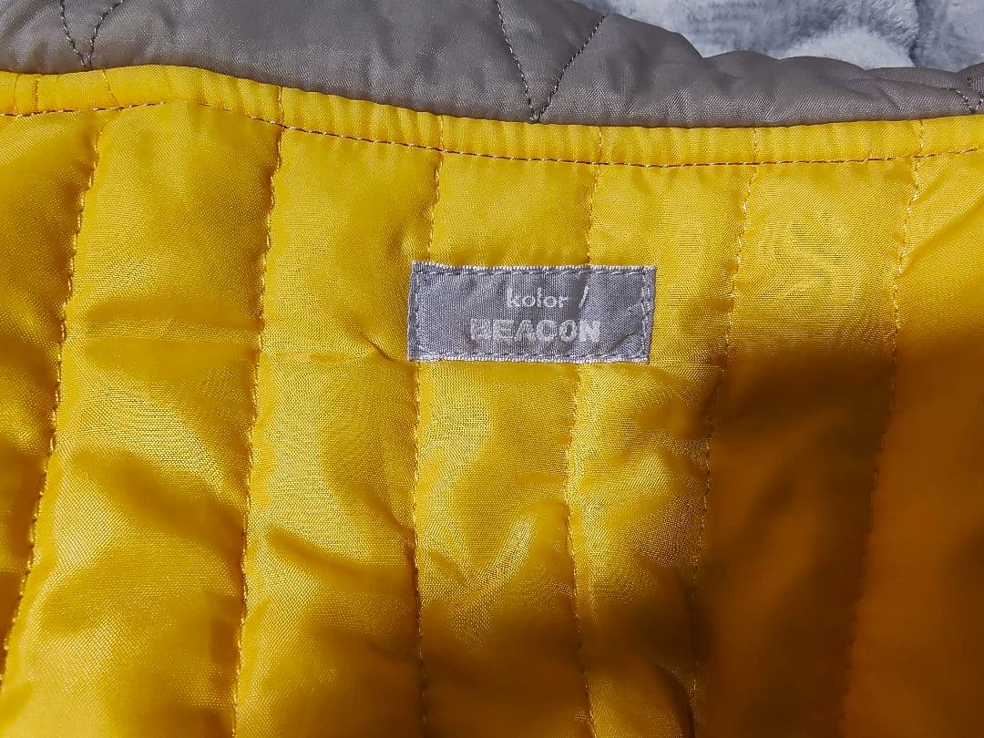 希少美品✨kolor BEACON 19AW 中綿 ナイロン コーチジャケット