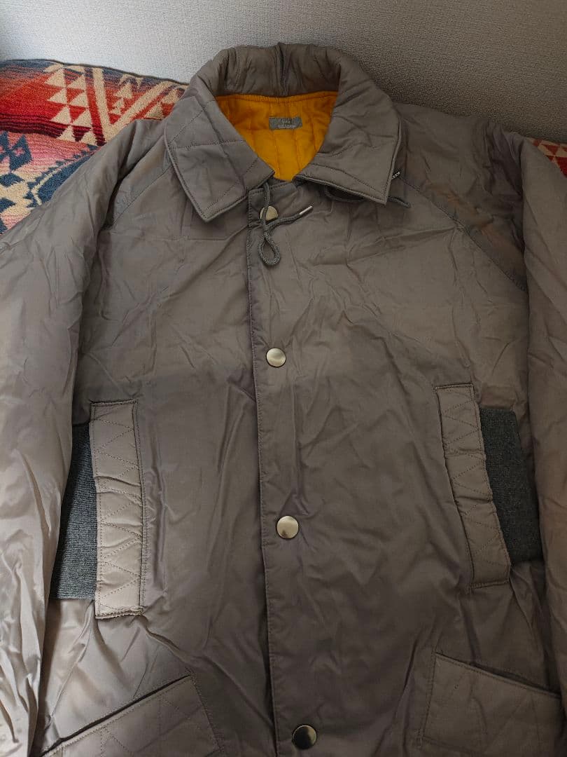 希少美品✨kolor BEACON 19AW 中綿 ナイロン コーチジャケット