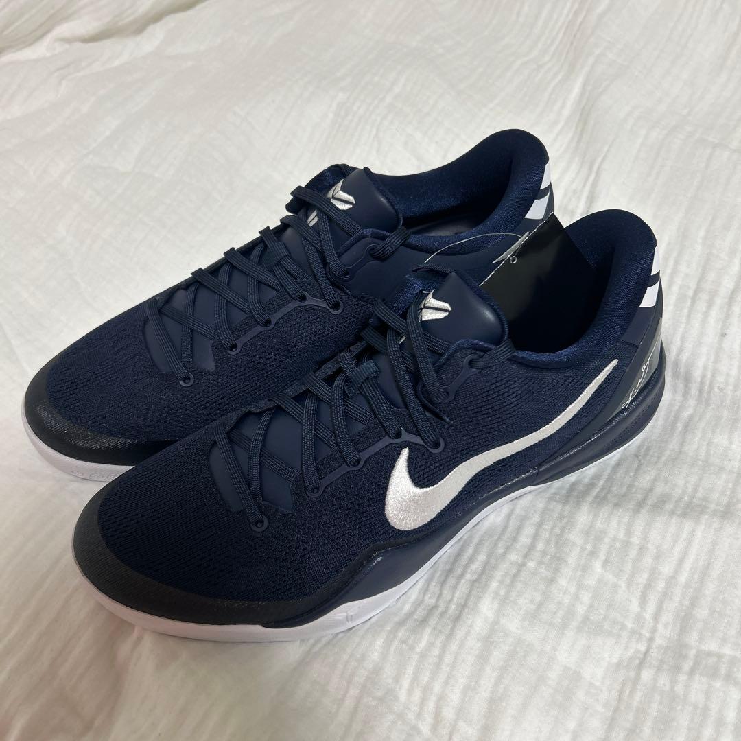 Nike Kobe 8ネイビー バスケットシューズ