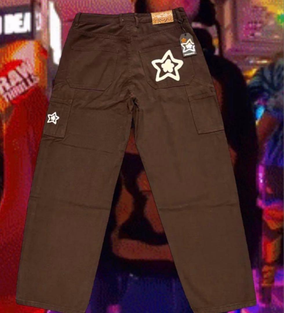 starteamスターチームデニム　ブラウン　茶色 M