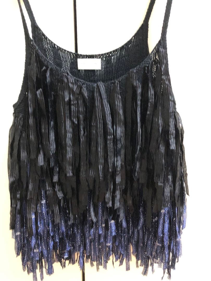 ドリスヴァンノッテン　フリンジキャミソール