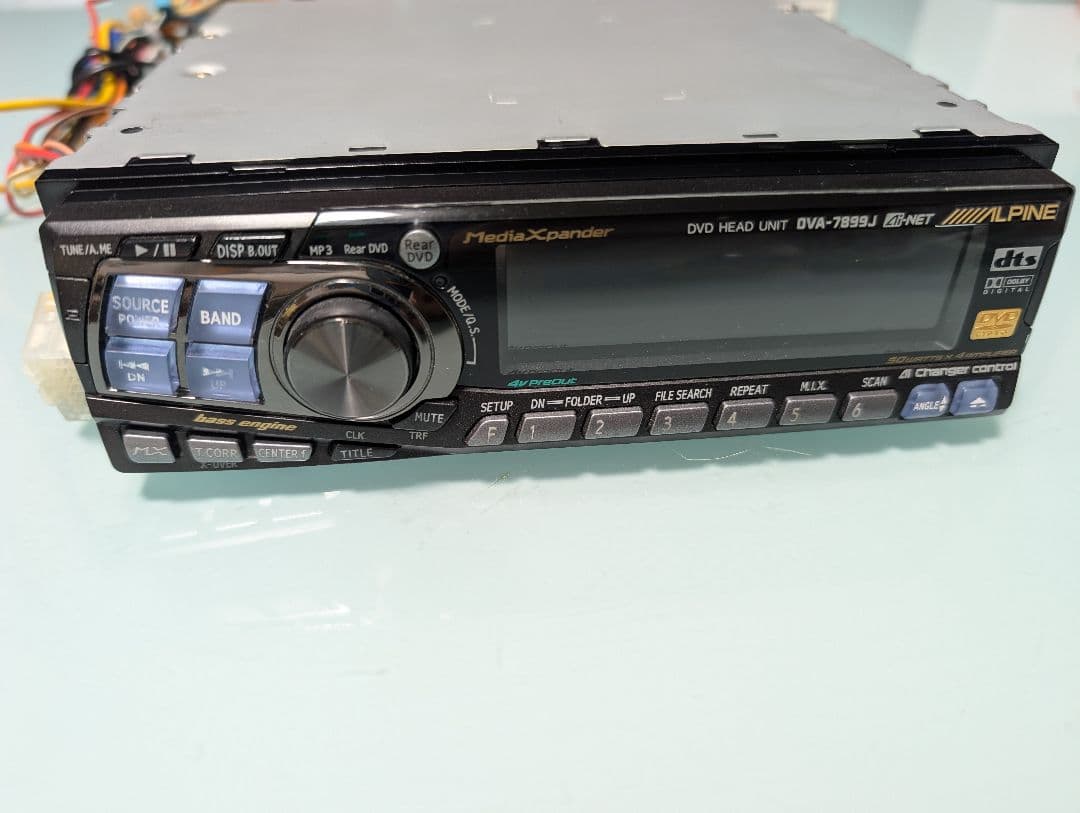 M*a様 超希少！！ALPINE DVA-7899J DVDヘッドユニットとPX