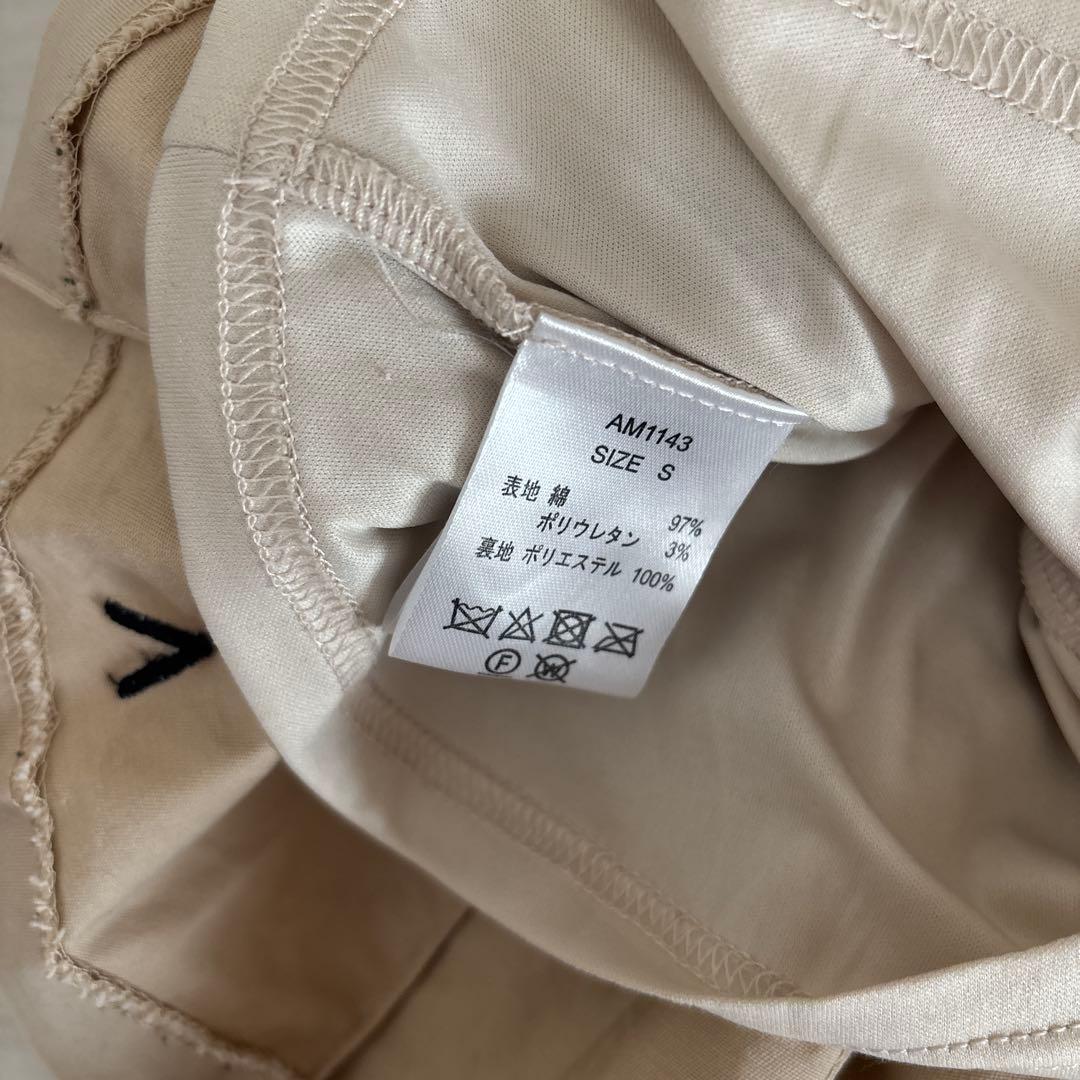 スカート andmary Jessica pleats mini skirt beige