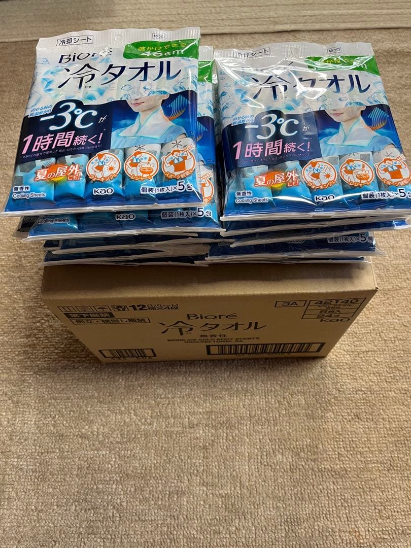 ビオレ冷タオル37コ