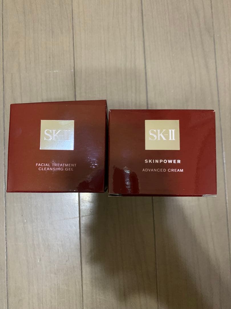 SK-II スキンパワーアドバンストクリーム80g・クレンジングジェルp80g