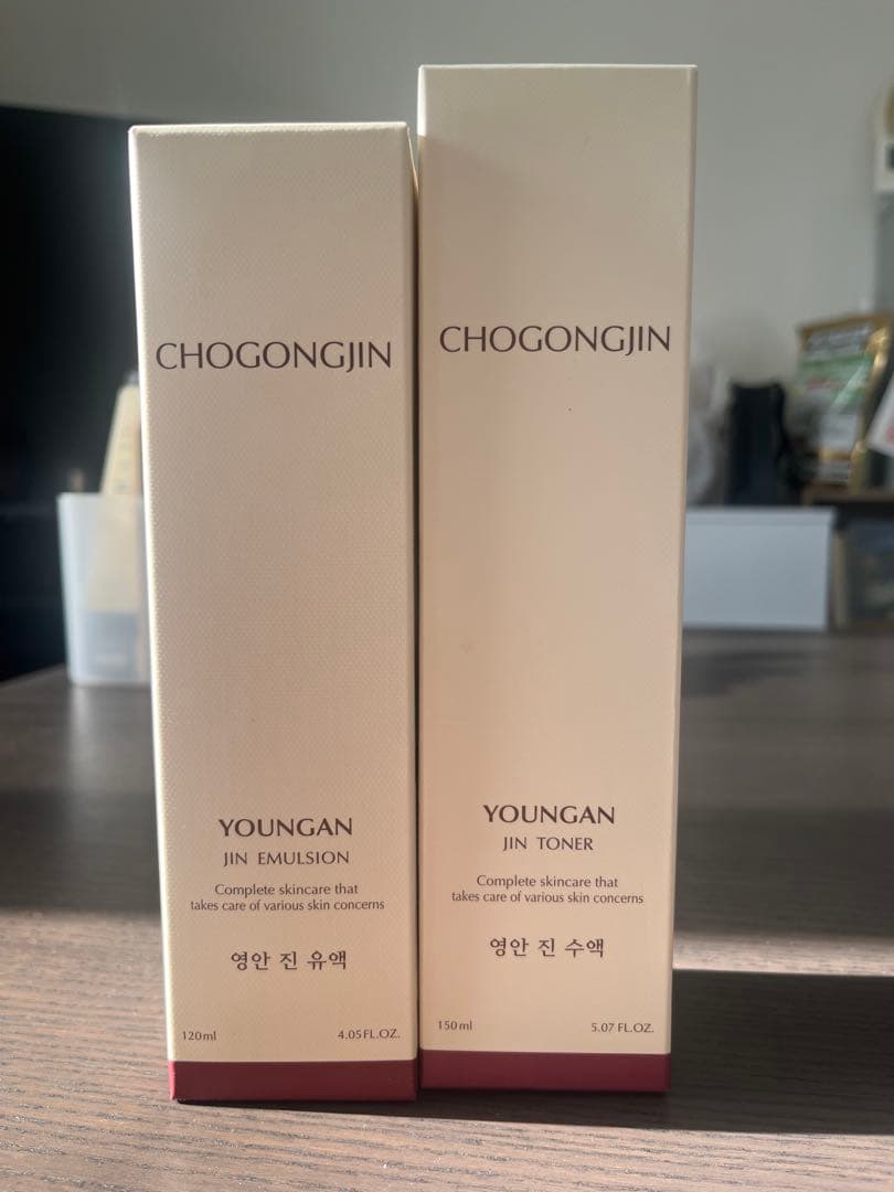 CHOONGONGJIN YOUANG JIN エマルジョン＆トナーセット