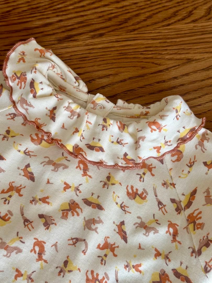 A*＊様 Misha&puff サーカス柄ロンパース 9～12m