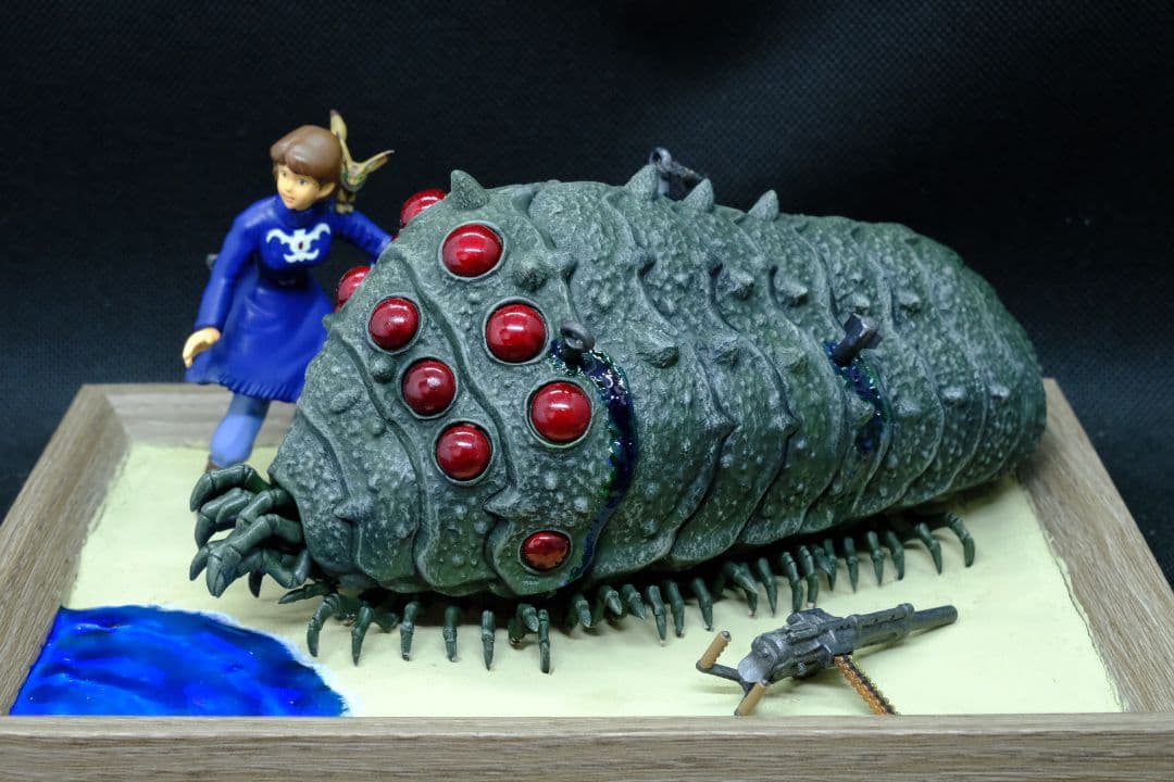 風の谷のナウシカ　プラモデル　ジオラマ　完成品 バンダイ（1/20スケール）