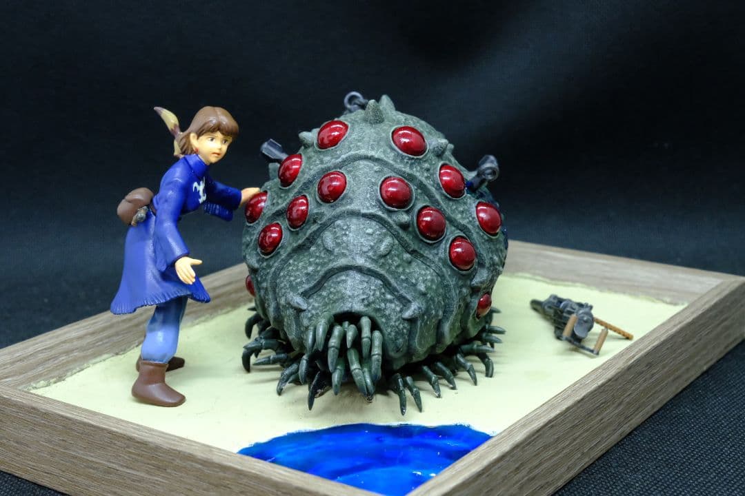 風の谷のナウシカ　プラモデル　ジオラマ　完成品 バンダイ（1/20スケール）