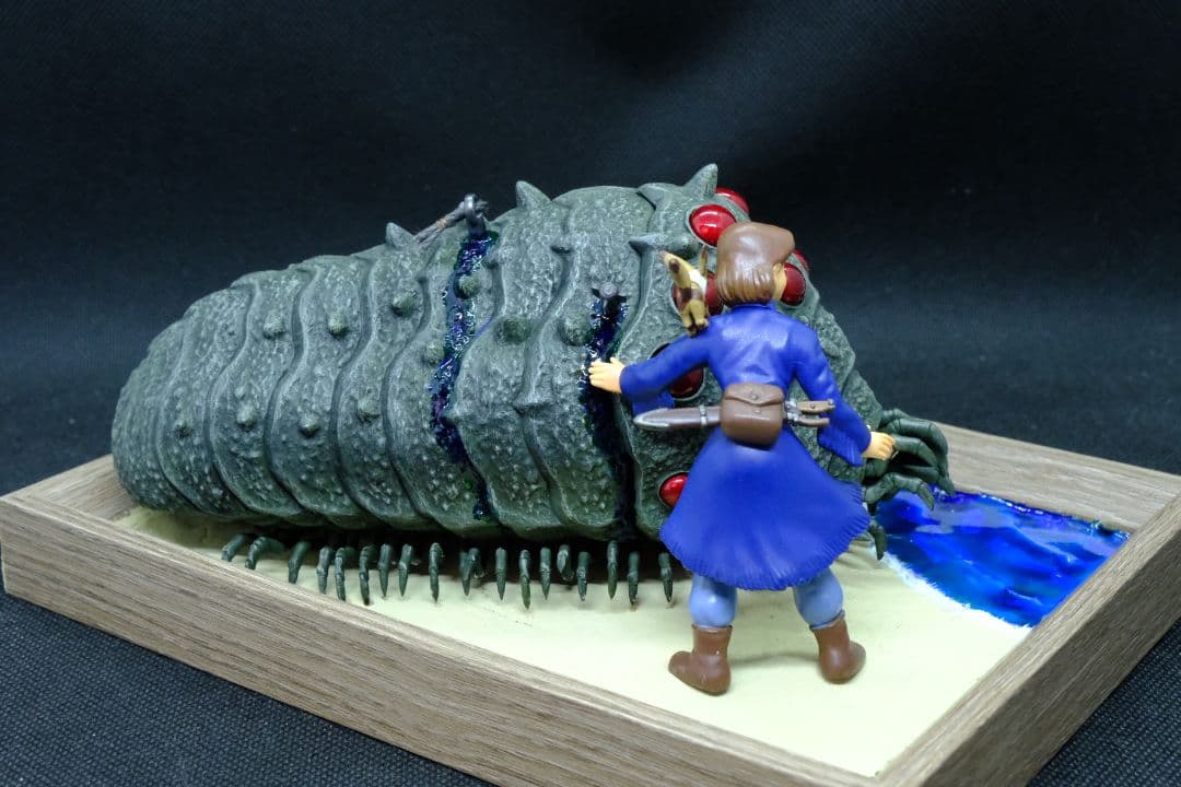 風の谷のナウシカ　プラモデル　ジオラマ　完成品 バンダイ（1/20スケール）