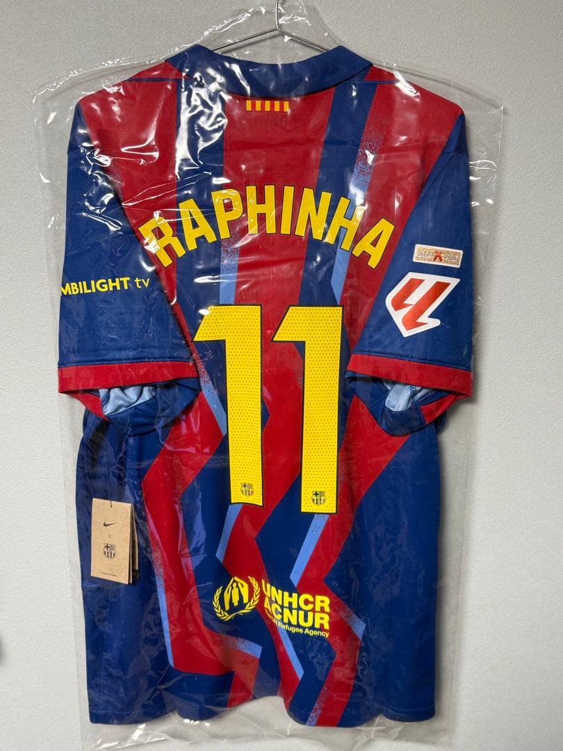 新品 FCバルセロナ ユニフォーム 25-26 #11 RAPHINHA