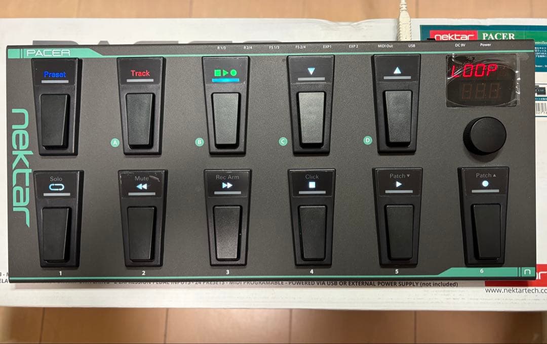 NEKTAR PACER MIDIコントローラー