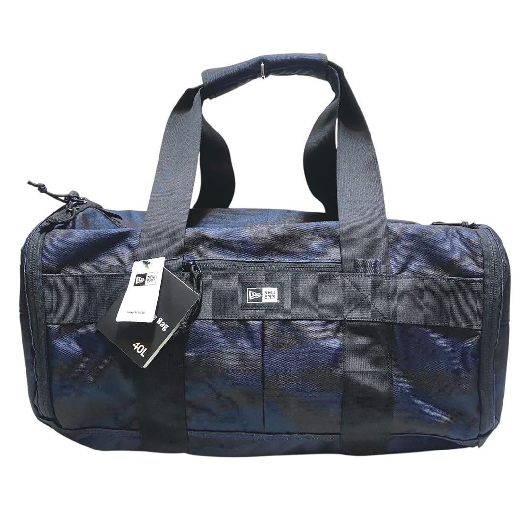 【新品・未使用】ニューエラ　ドラムバッグ　ボストンバッグ　迷彩　40L