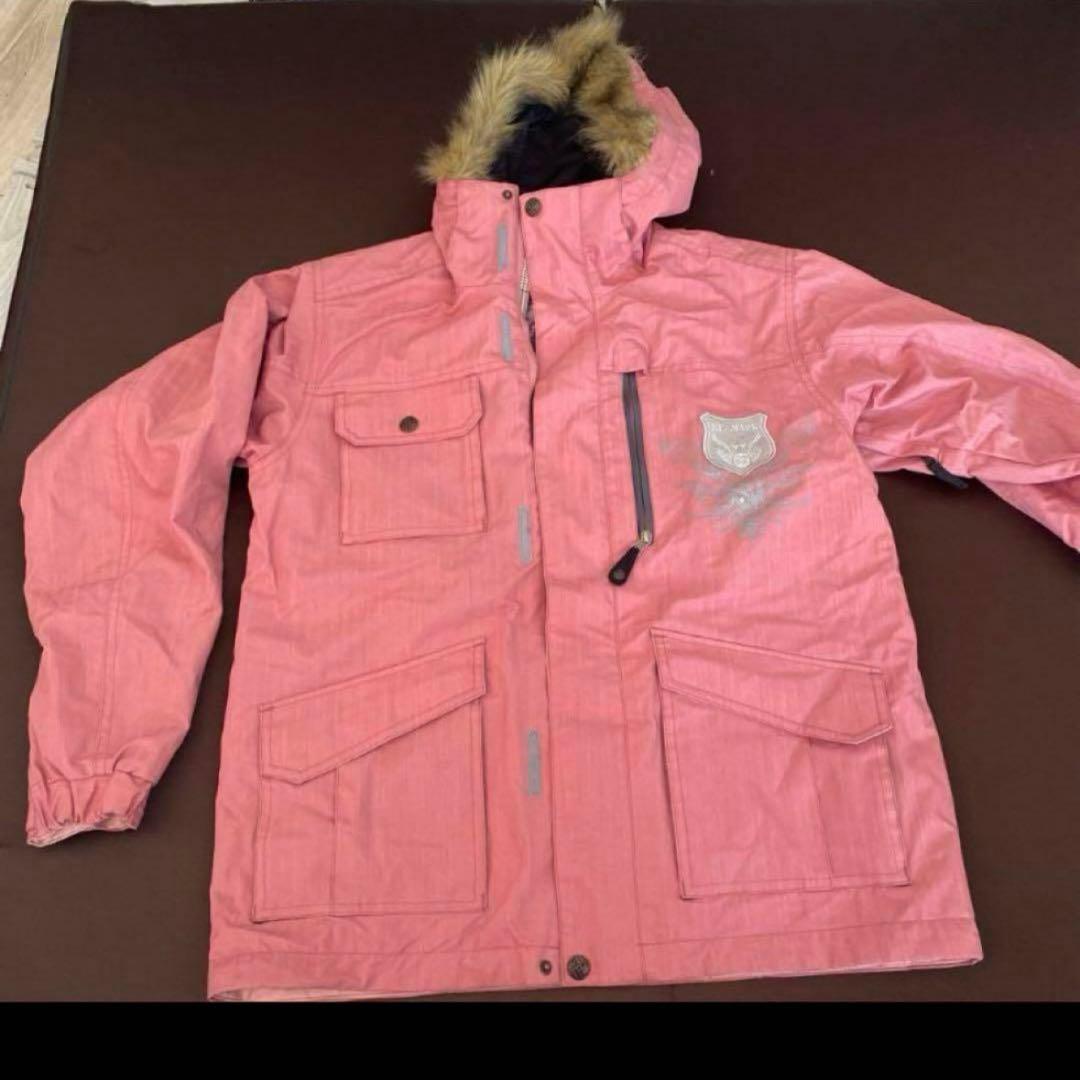 キスマーク kissmark スキーウェア スノーボード Lサイズ　ピンク