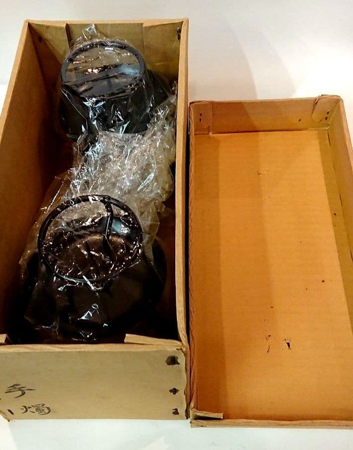 【茶道具】手燭（てしょく）２つセット