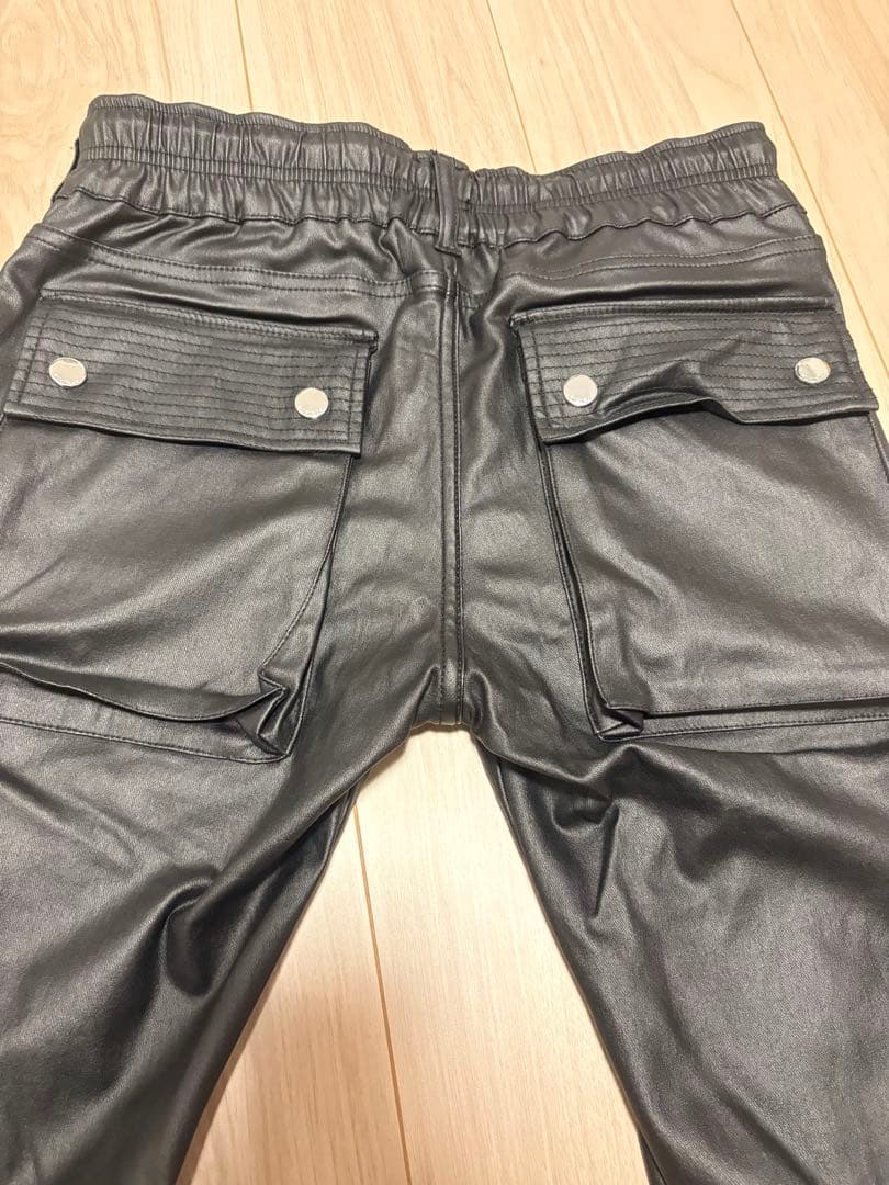 メルヴィンス mlvince type4 レザーカーゴパンツ サイズ30