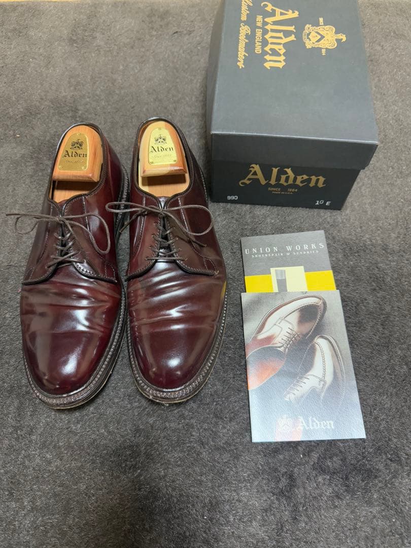 Alden 990 10E オールデン プレーントゥ alden990
