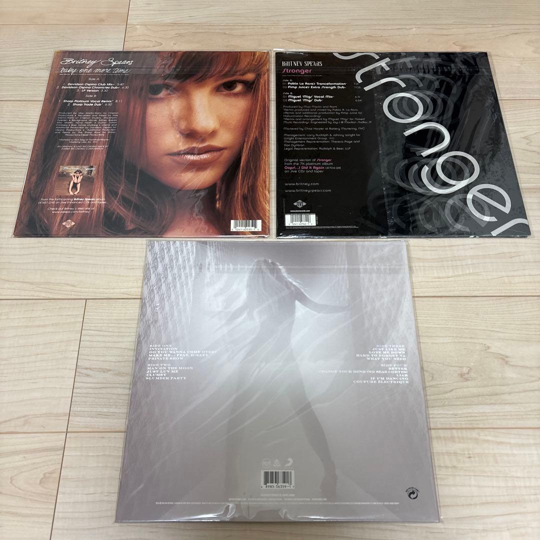 ブリトニースピアーズ　Britney Spears 　レコード　3枚セット