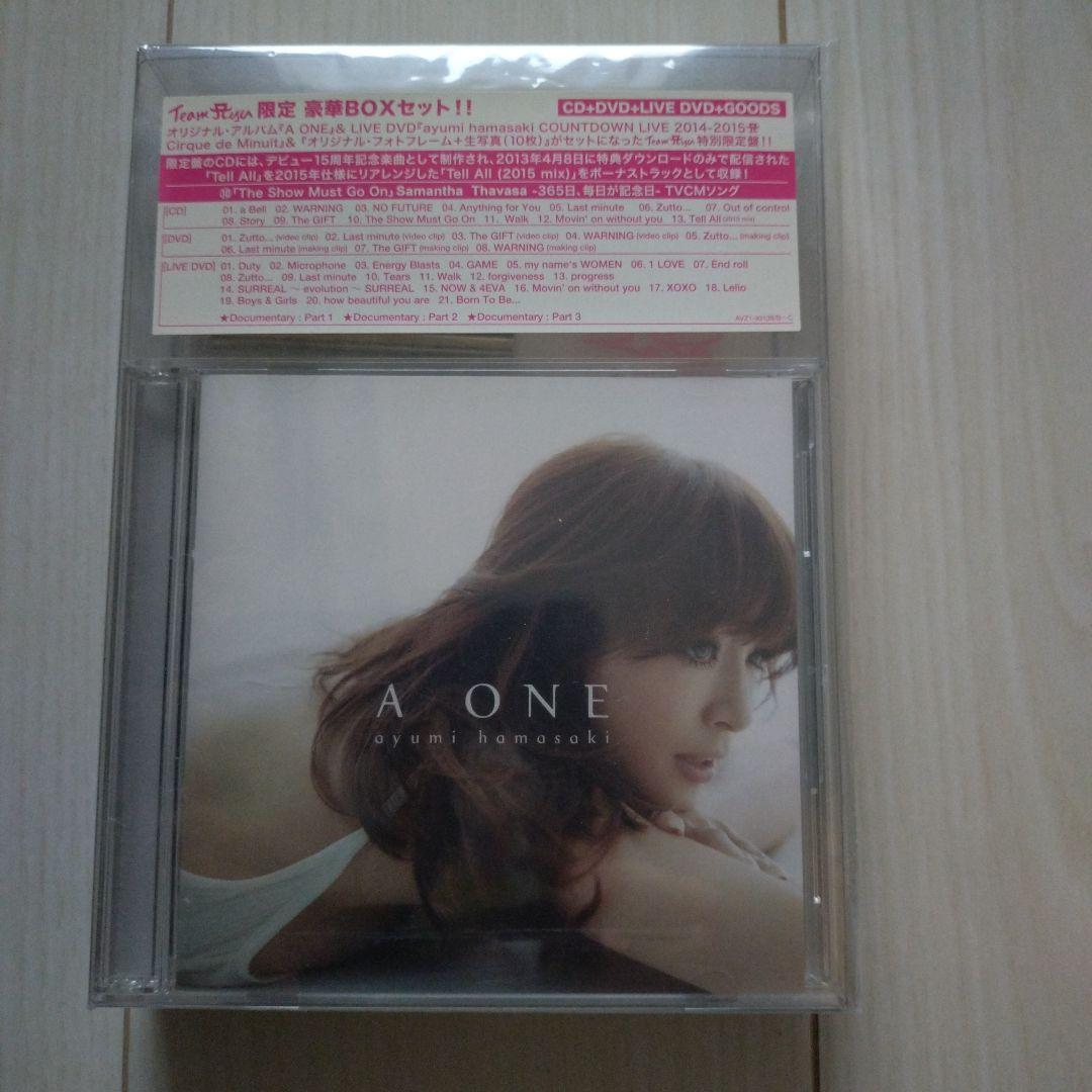 浜崎あゆみ A ONE 限定BOXセット　CD ライブ　DVD グッズ