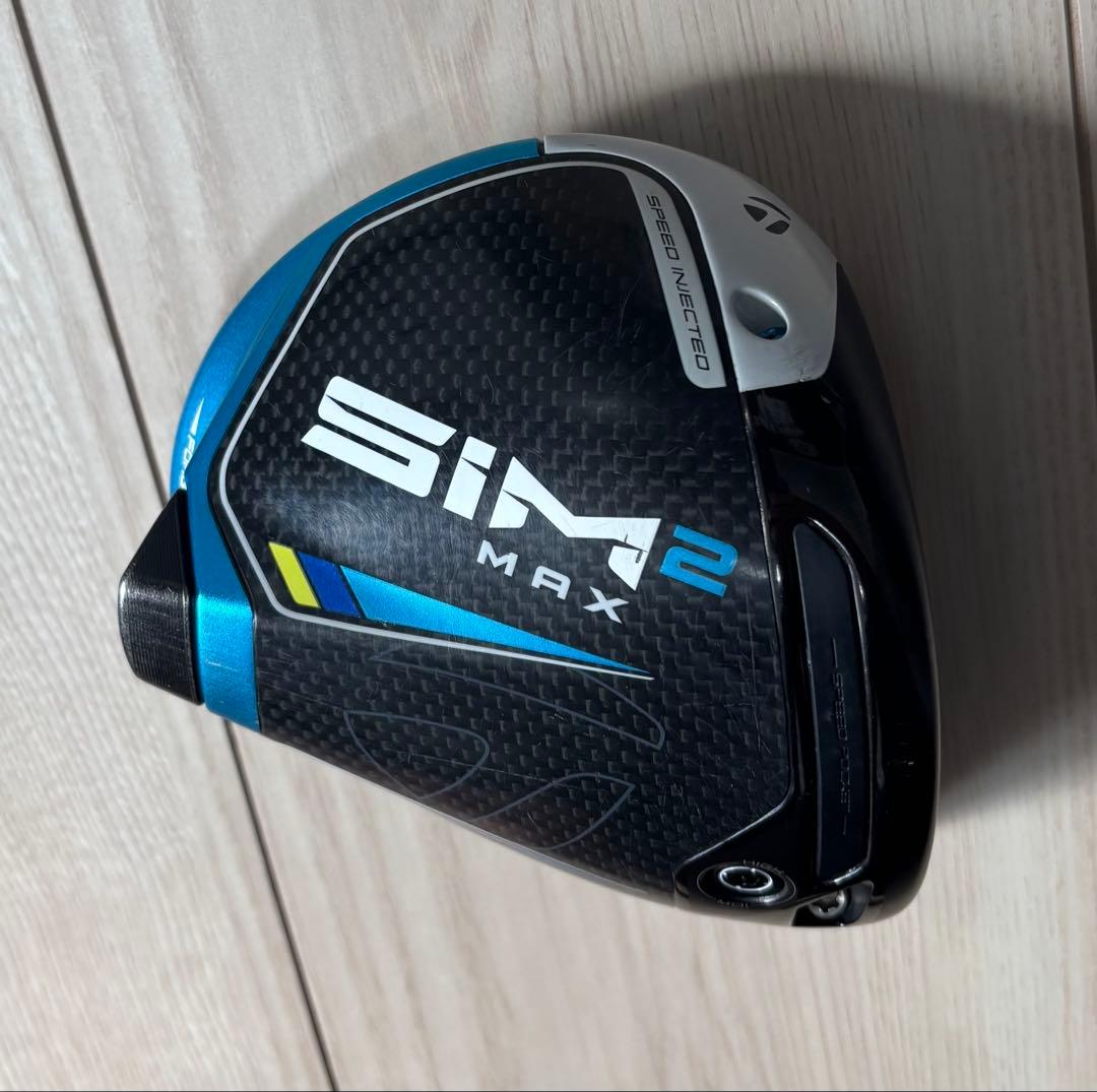 名器 テーラーメイド ドライバー SIM2MAX 9.0度 ヘッドカバー付