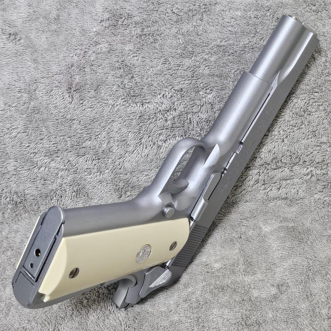 WA 純正HWガスブロ コルトガバメント MkIV シリーズ70 オールシルバー