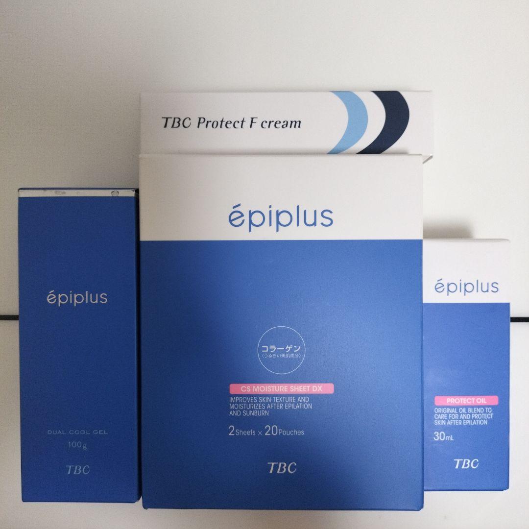 TBCエビプラスデュアルクールゲル&スキンオイル&保湿クリーム&シートDXセット