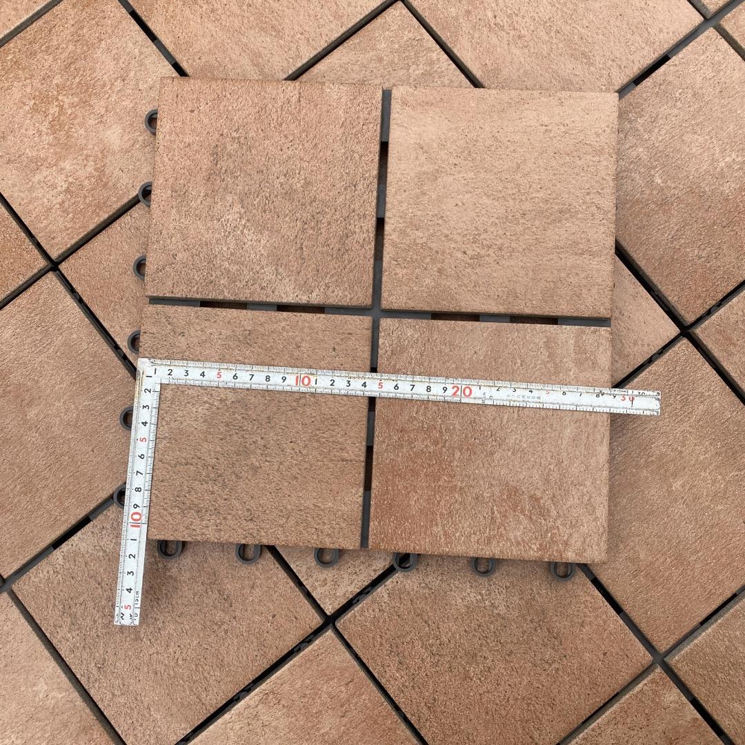 TOTO バーセア 磁器タイル 150角 ベイクシェンナ色 10枚