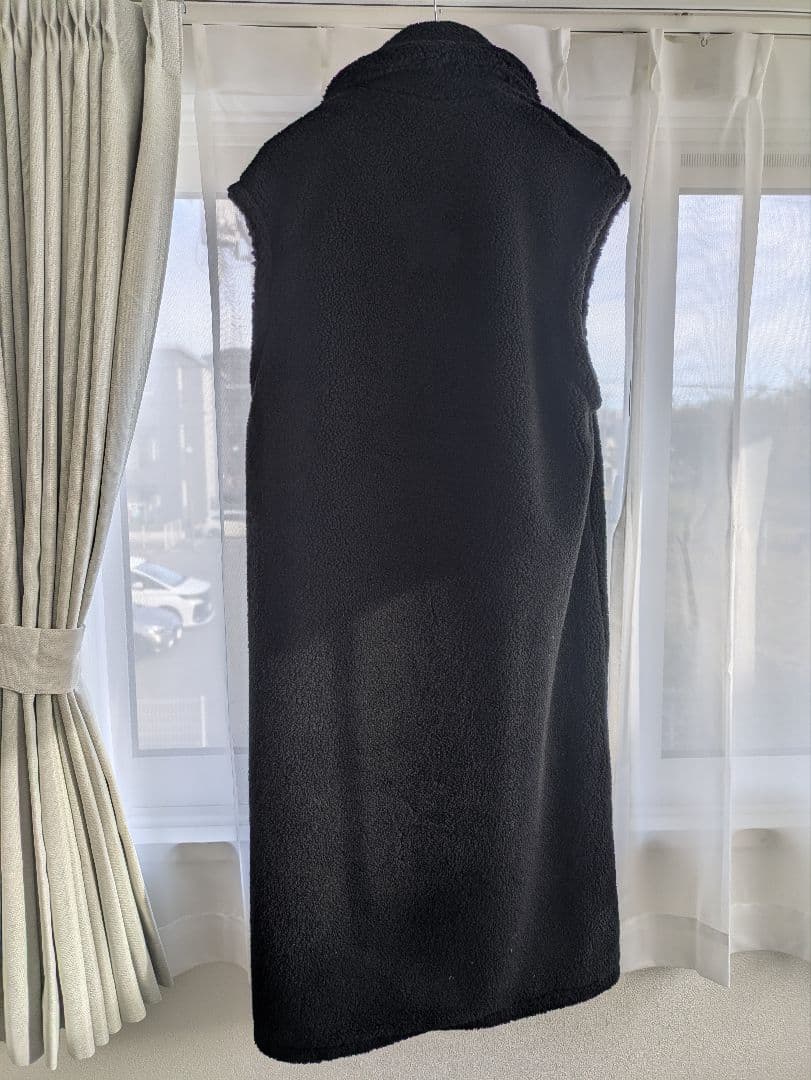 デシグアル　ウールロングジレ　Sサイズ　ブラック