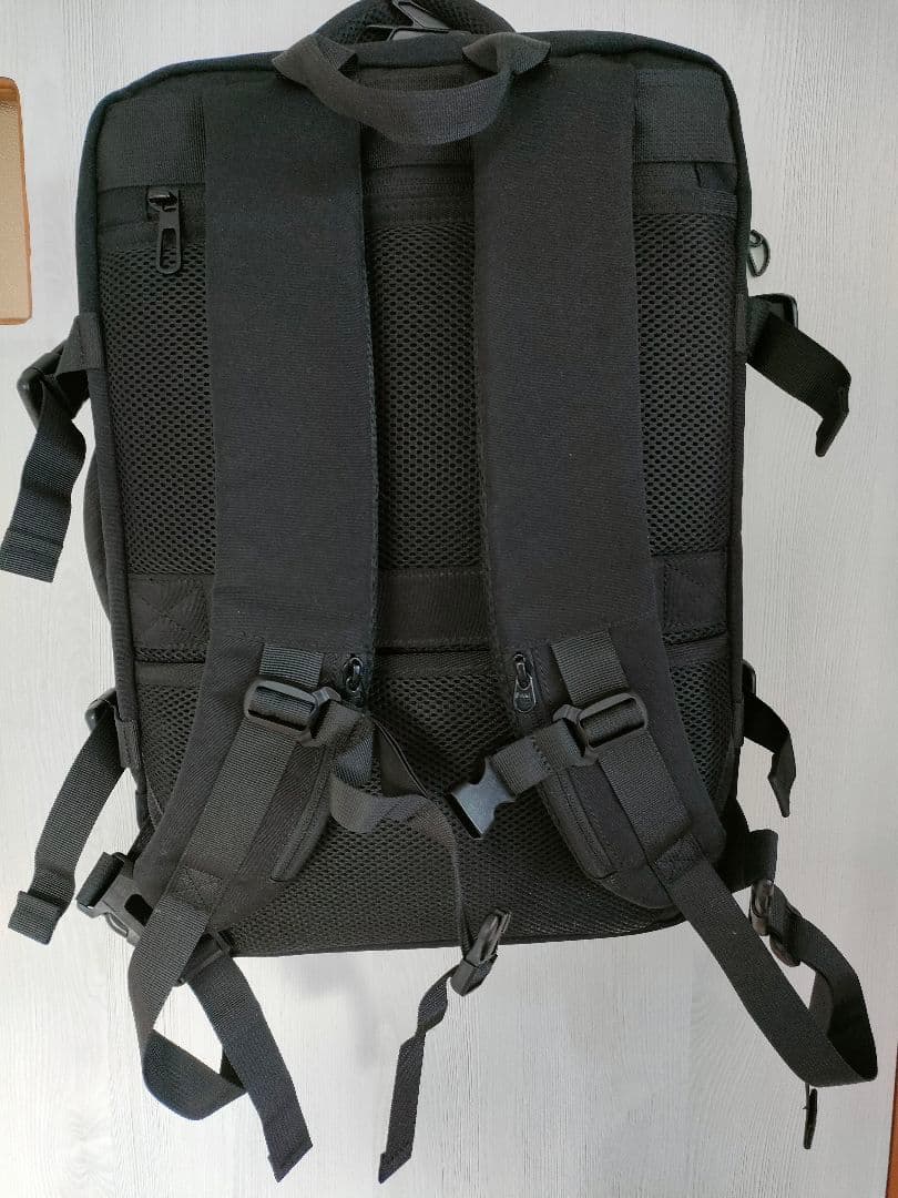 ●美品/Evoonマルチビジネスリュック2.0ブラック大容量20〜35L拡張可