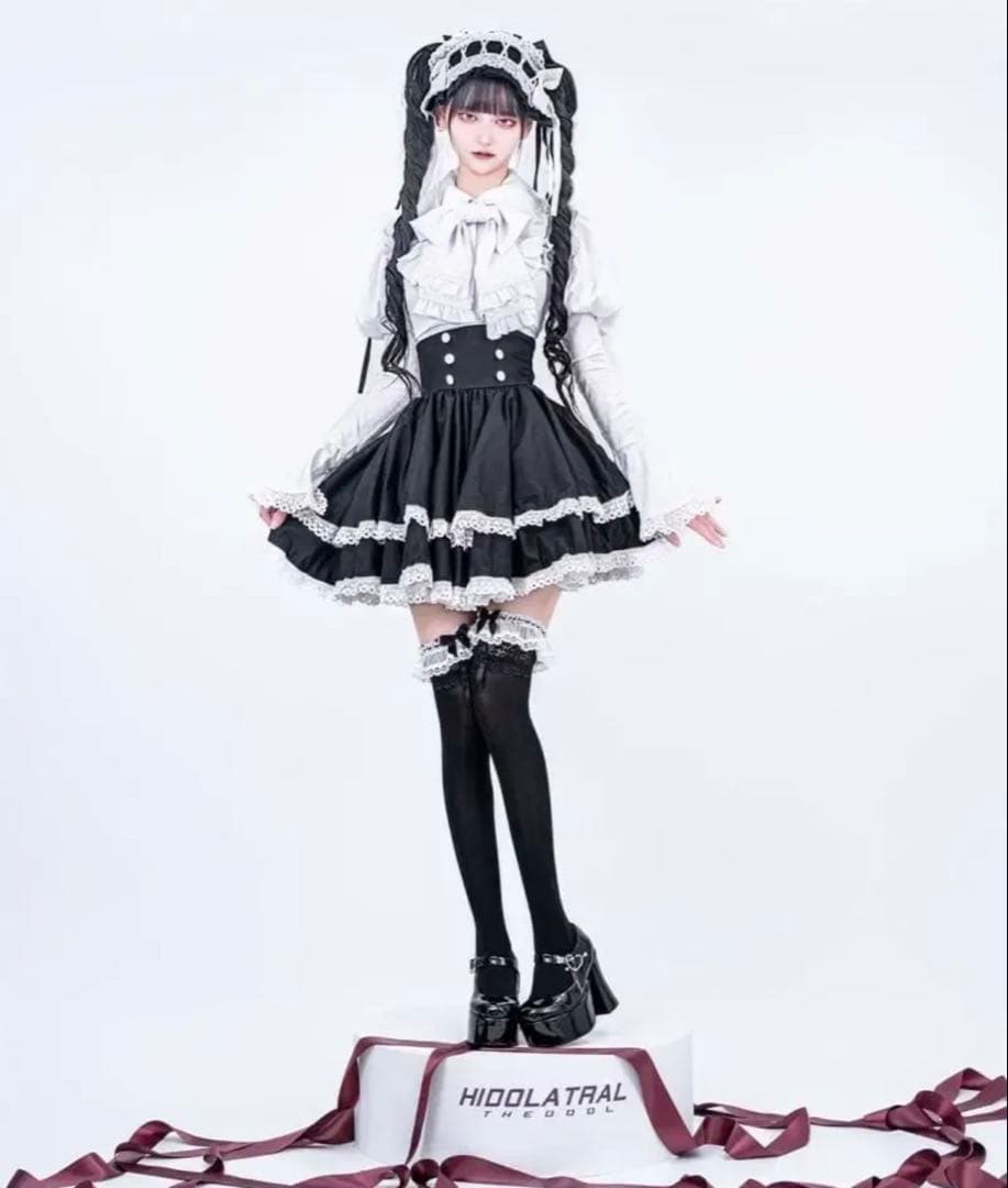 hidolatral theodol テオドール 2段 フリル スカート