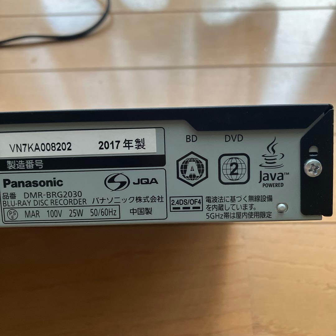 Panasonic　Blu-rayレコーダー