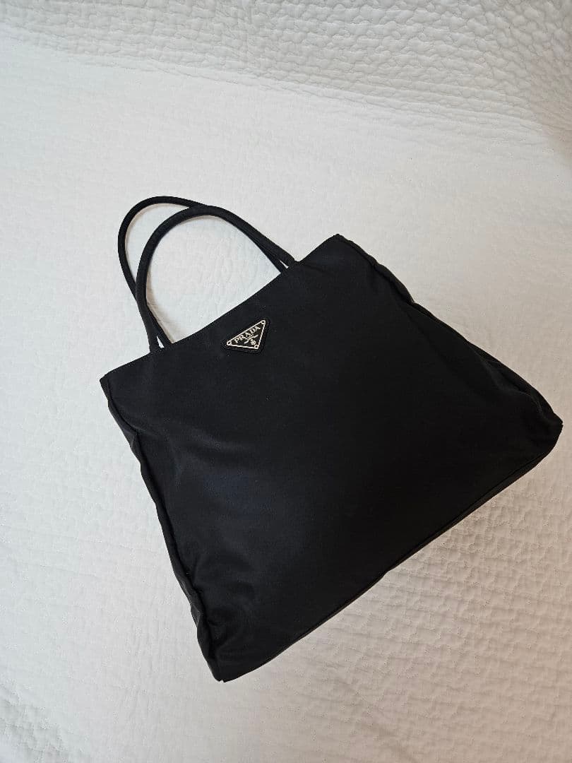✨美品✨PRADA ハンドバッグ トートバッグ テスート 黒 ナイロン