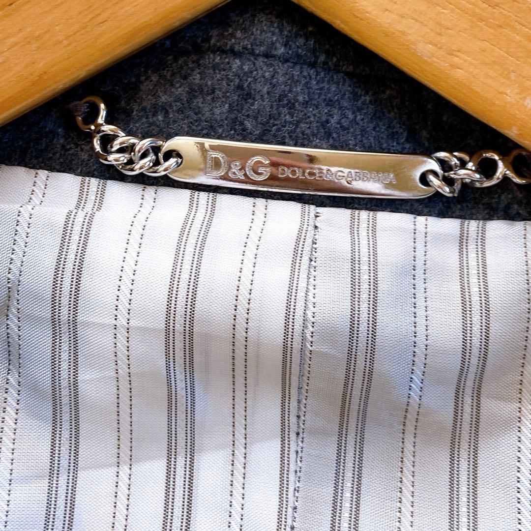 美品 ドルチェ&ガッバーナ　カシミヤ混　テーラードジャケット　48サイズ