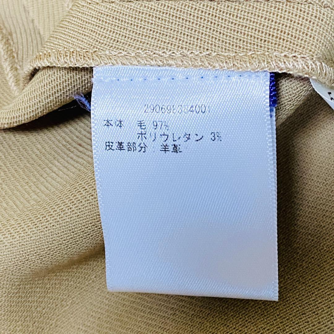 【美品】【最高級】ラルフローレン パープルレーベル シャツワンピース ウール