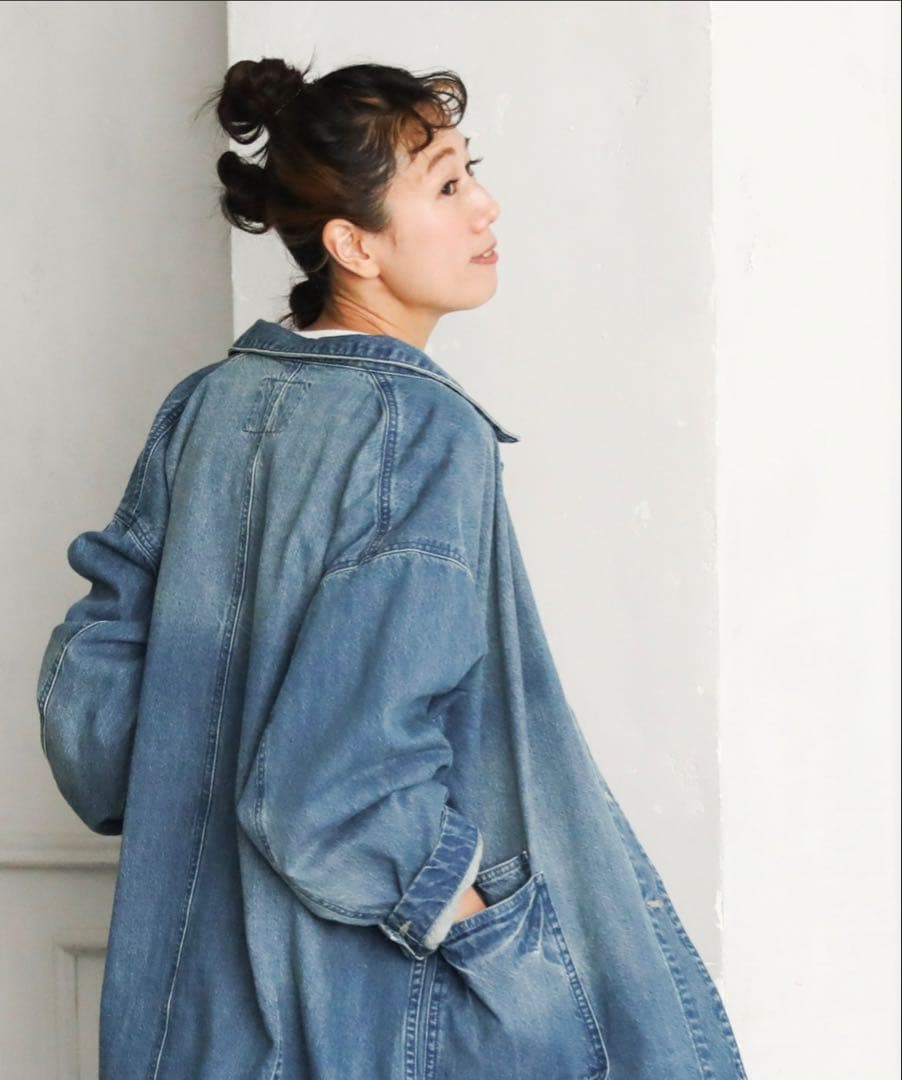 なにかと頼れるデニムのジャケット