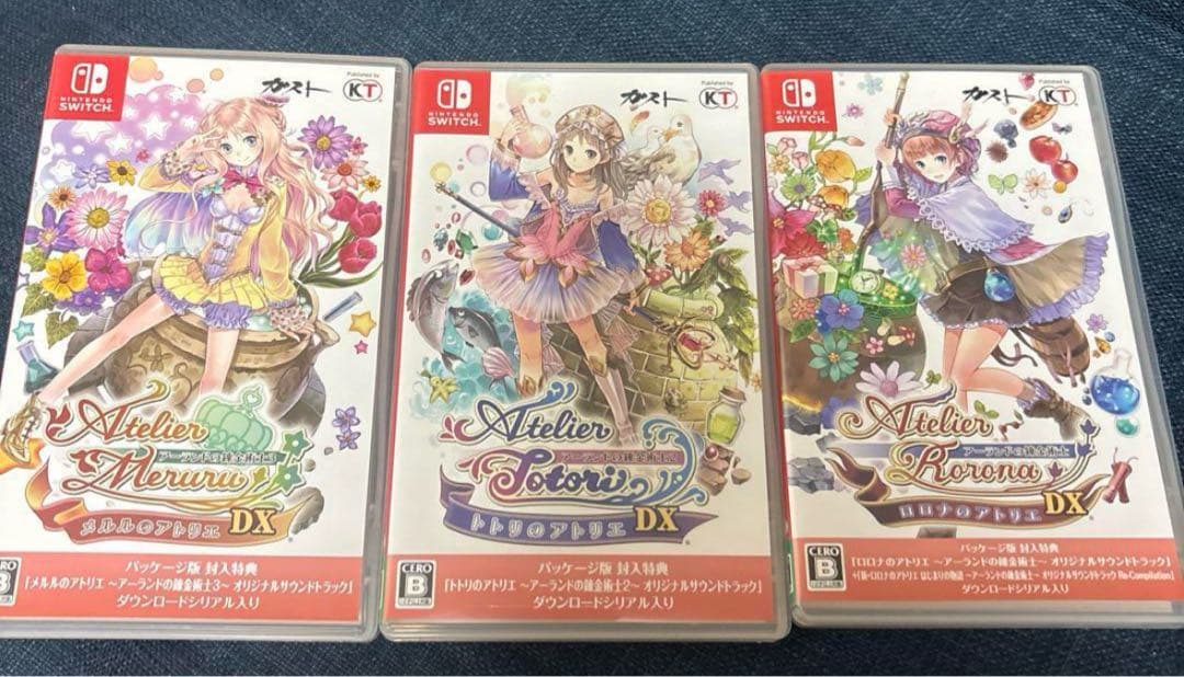 ～アーランドの錬金術士 1・2・3 DX Switch ルルアのアトリエ