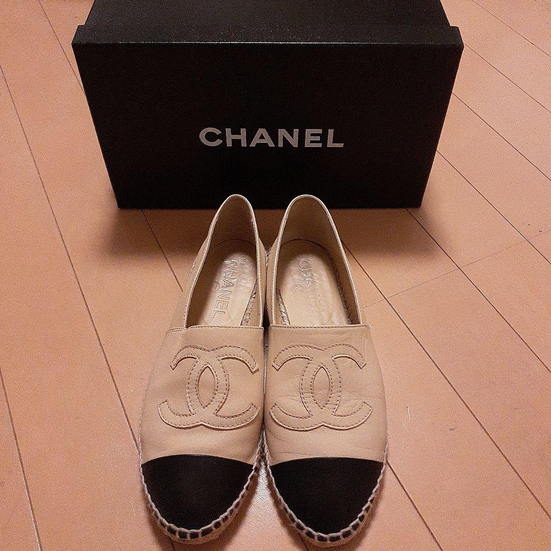 CHANEL　エスパドリーユ