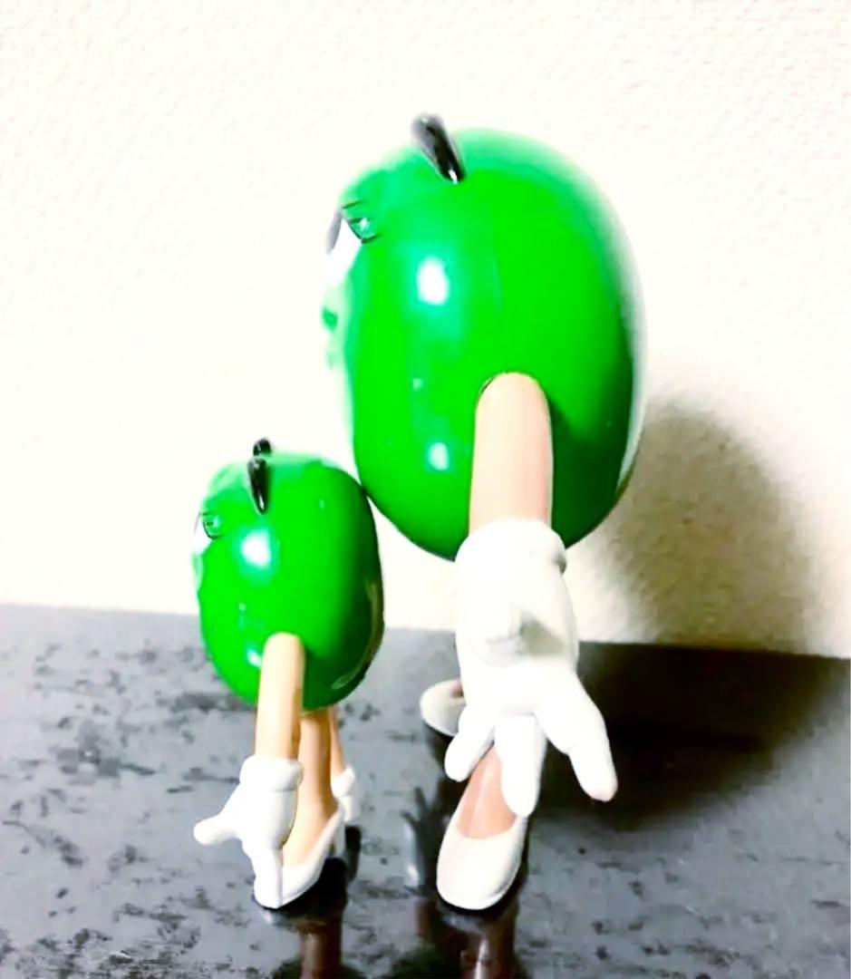 半額SALE❣️希少ヴィンテージm&m's グリーンちゃん2点　フィギュア