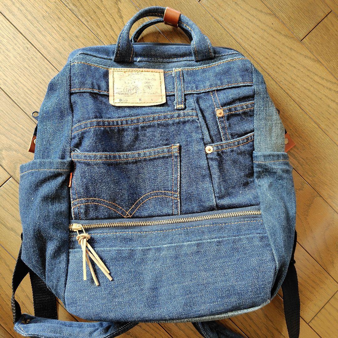 Levi's デニムバックパック　ハンドメイド